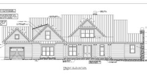 144 Kendwood Lane - Front Elevation